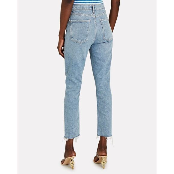AGOLDE Nico High Rise Slim Jeans - Distressed - Picture 2 of 10
